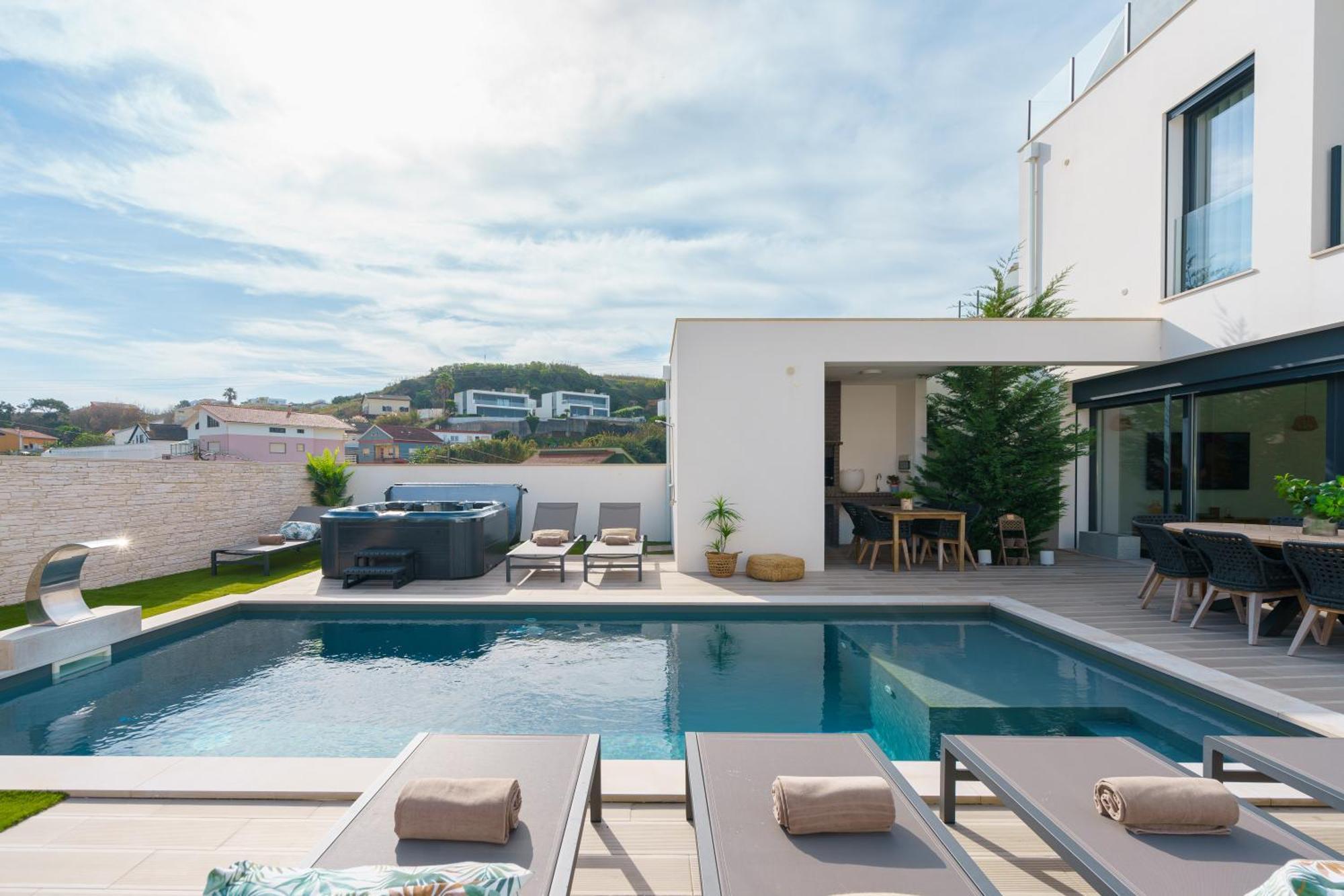 Paradise Villa, Luxury Villa Near The Beach Ribamar  Ngoại thất bức ảnh